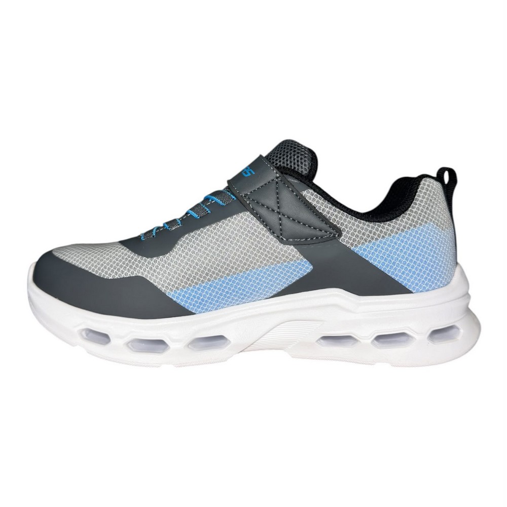SKECHERS GLIDE STEP DRIFT ZORZOX CHARCOAL/BLUE - Imagen 3