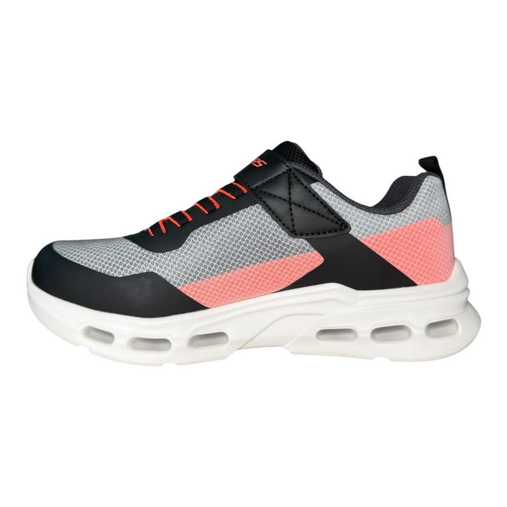 SKECHERS GLIDE STEP DRIFT ZORZOX BLACK/ORG - Imagen 3